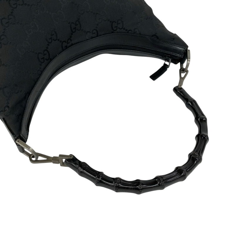 GG Nylon Bamboo Shoulder Bag - Image 7