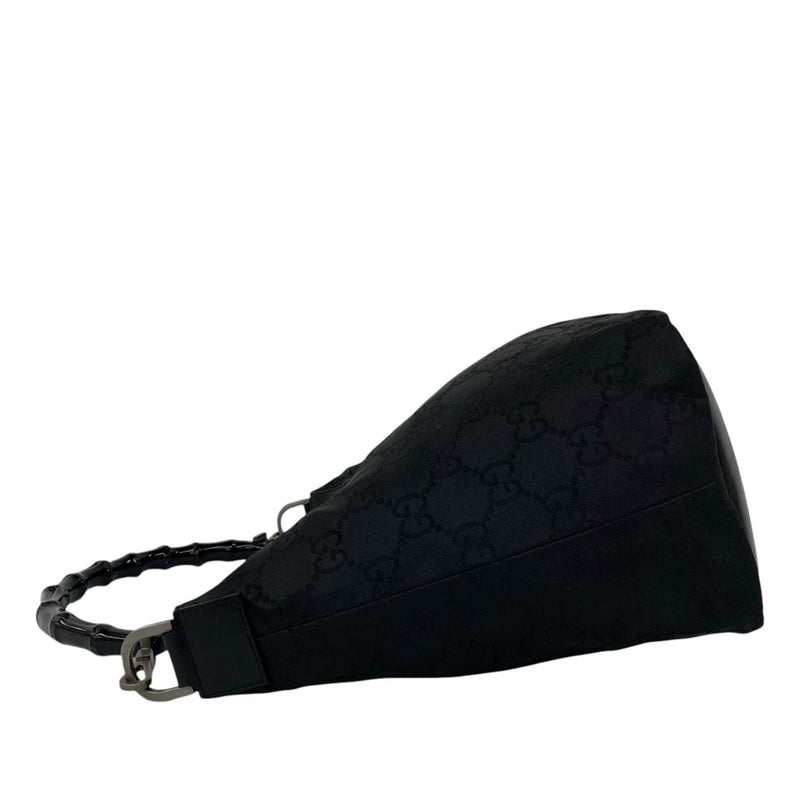 GG Nylon Bamboo Shoulder Bag - Image 8