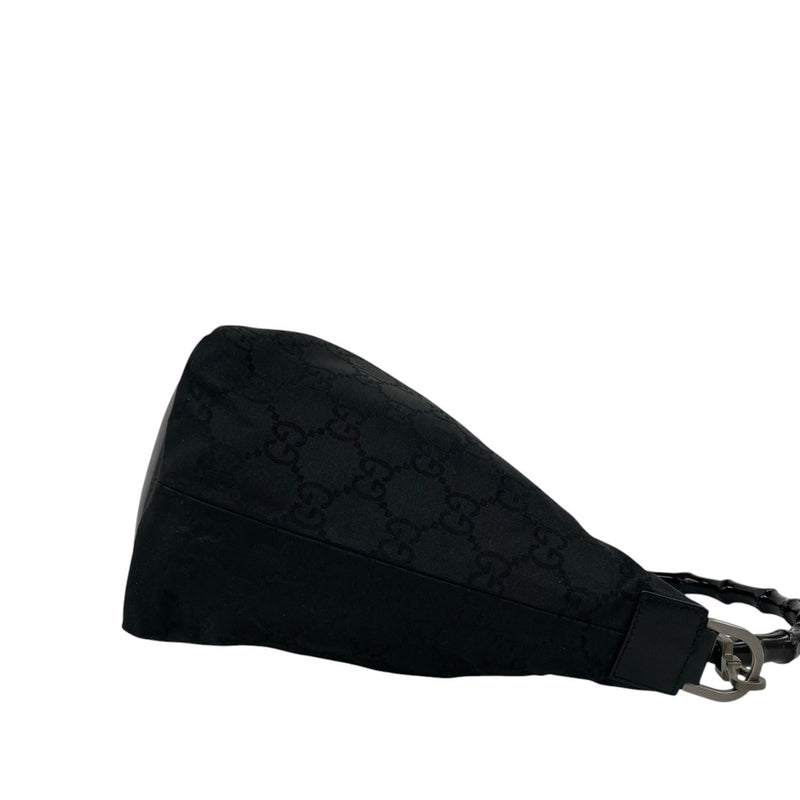 GG Nylon Bamboo Shoulder Bag - Image 9