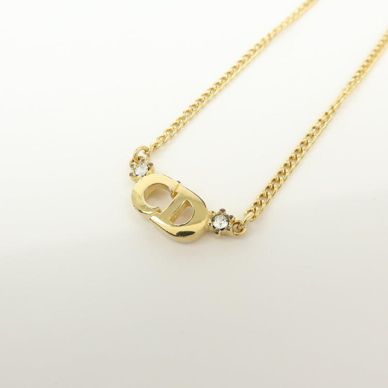 Christian Dior Cd Pendant Metal Gold Bijoux