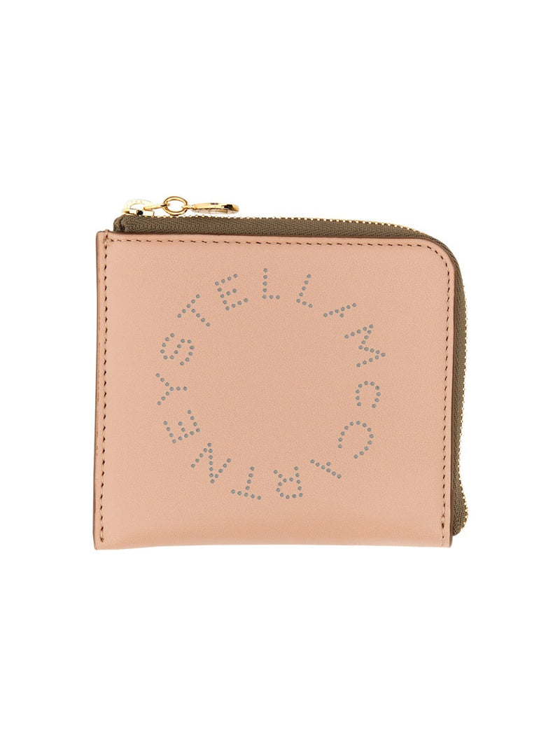 Stella Mccartney Zipped Polyurethane Wallet — Powder & Purses