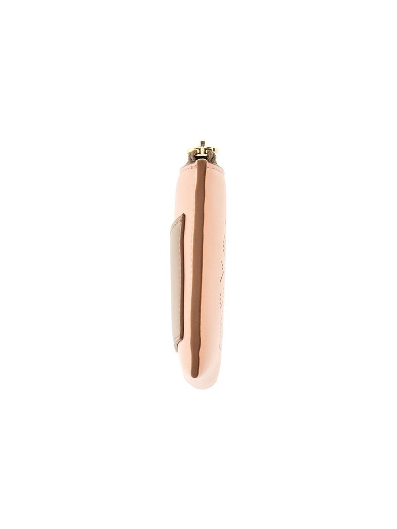 Stella Mccartney Zipped Polyurethane Wallet — Powder & Purses