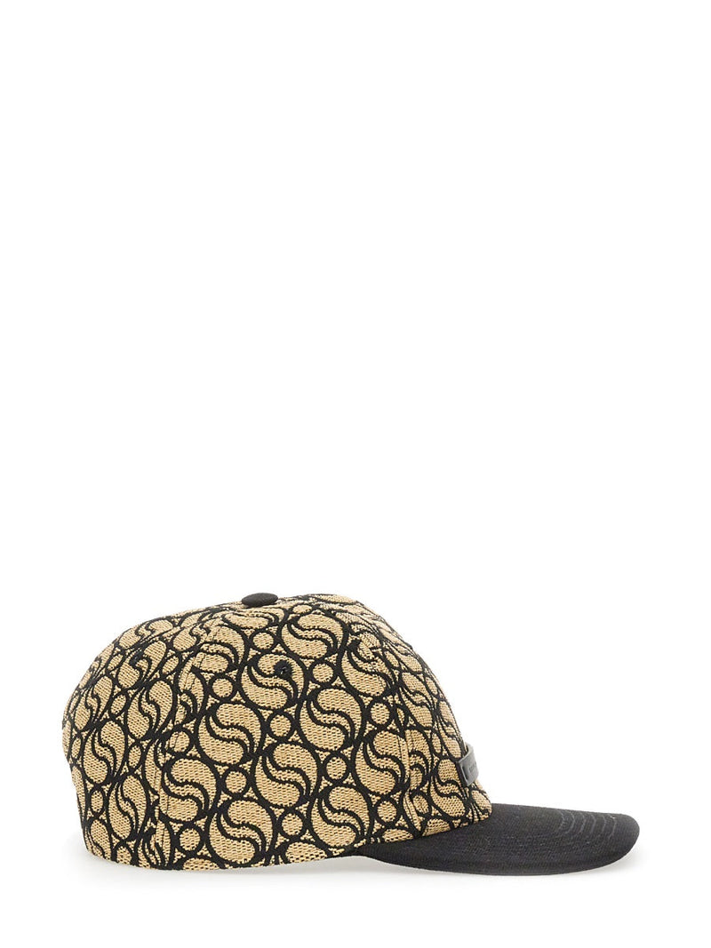 Stella Mccartney 570194_wp01689500 Baseball Cap — Multicolor Polyamid Caps