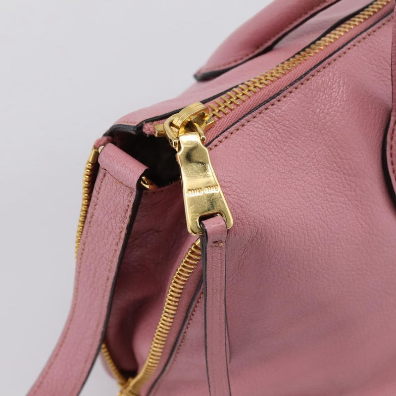 Miu Miu Beau Top Handle Leather Multicolour Bag