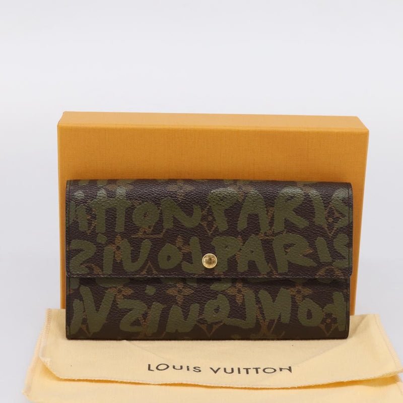 Louis Vuitton Sarah Limited Edition Monogram Graffiti Khaki Canvas Accessory