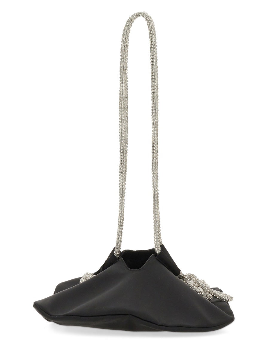 Kara Ufo Shoulder Bag — Black Polyester