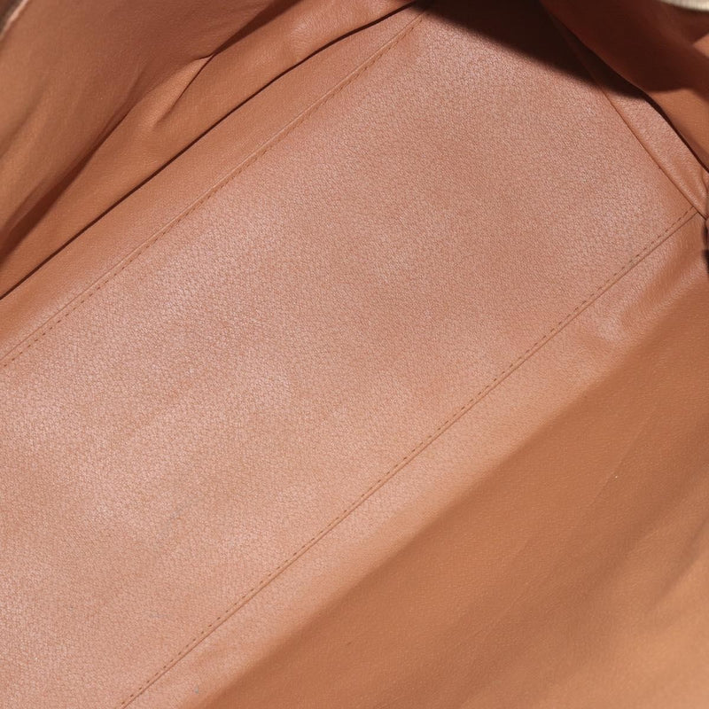 Celine Boston C Macadam Canvas Brown Bag