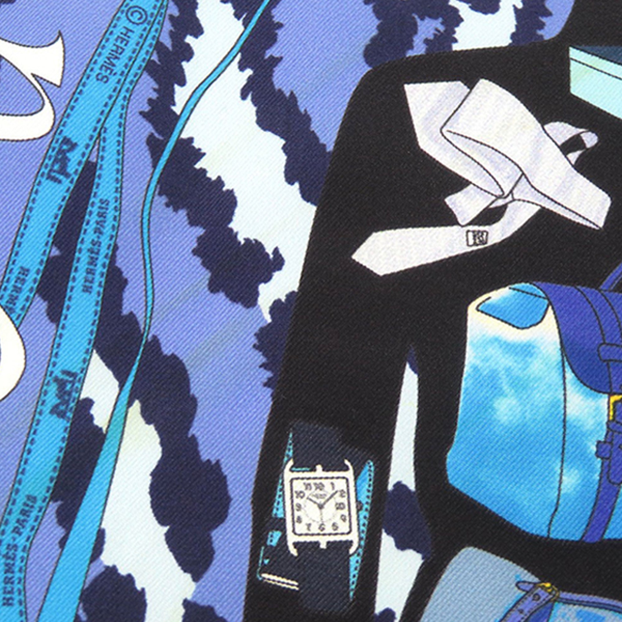 Monsieur Et Madame Silk Scarf - Image 3