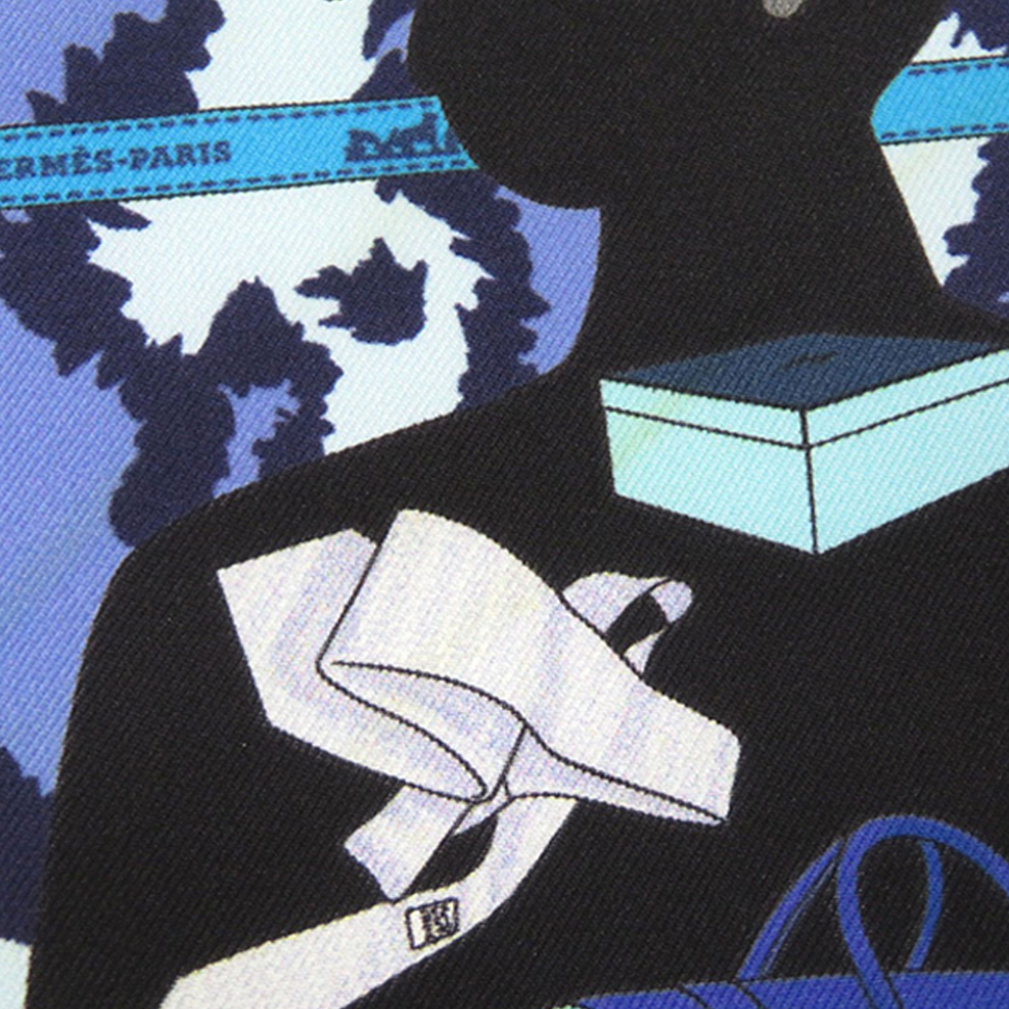 Monsieur Et Madame Silk Scarf - Image 5