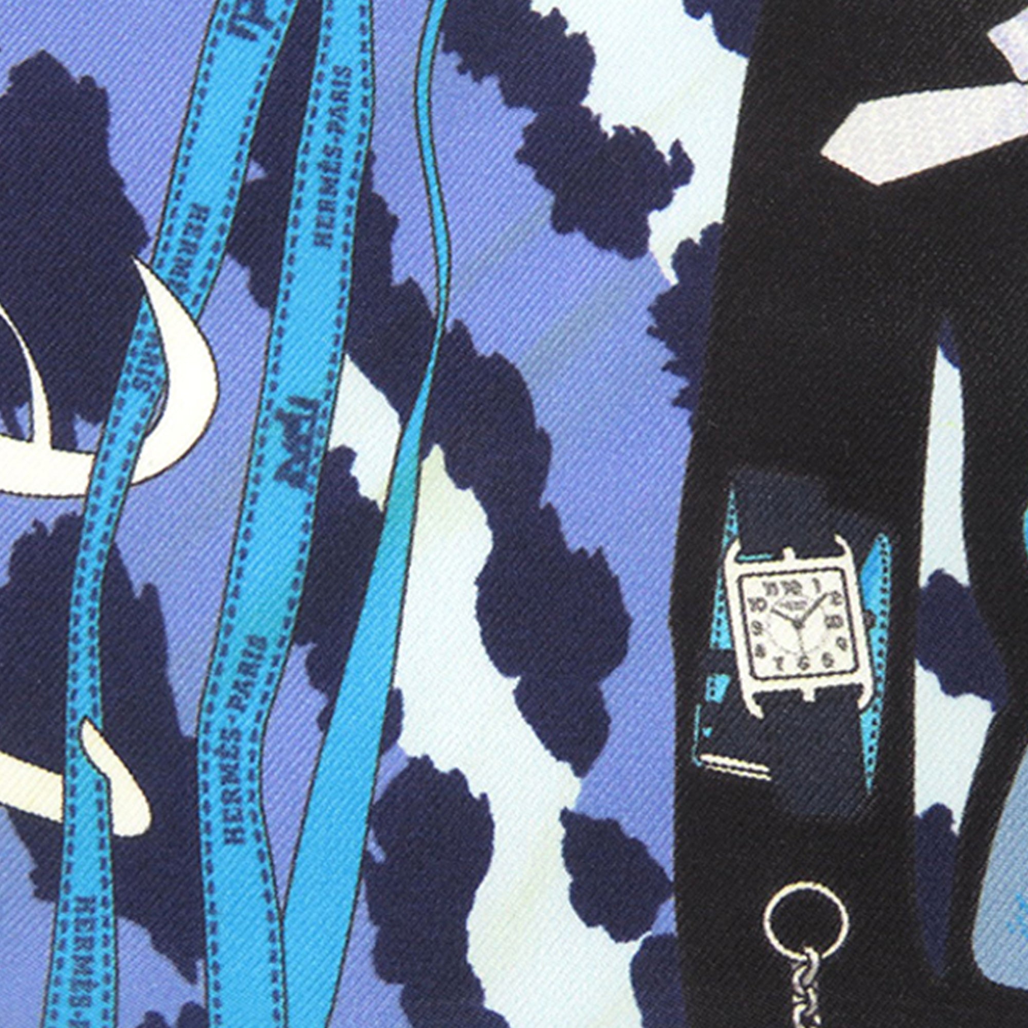 Monsieur Et Madame Silk Scarf - Image 6