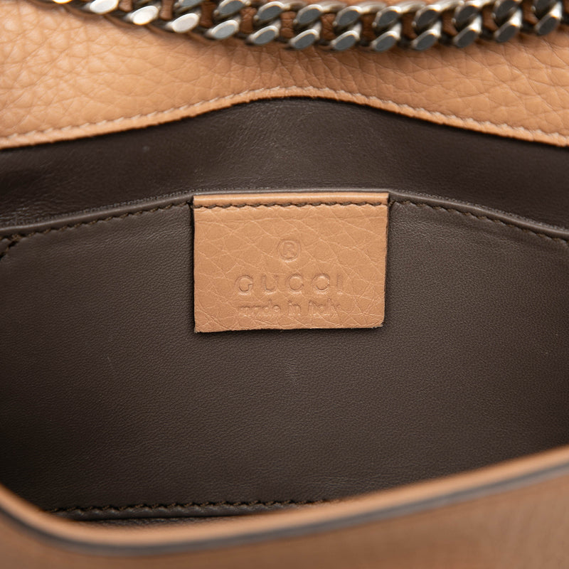 Small Calfskin Studded Miss Bamboo Crossbody - Image 5