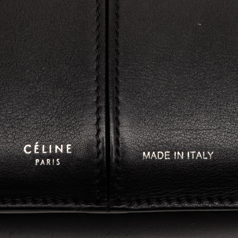 Trifold Leather Clutch On Chain - Image 5