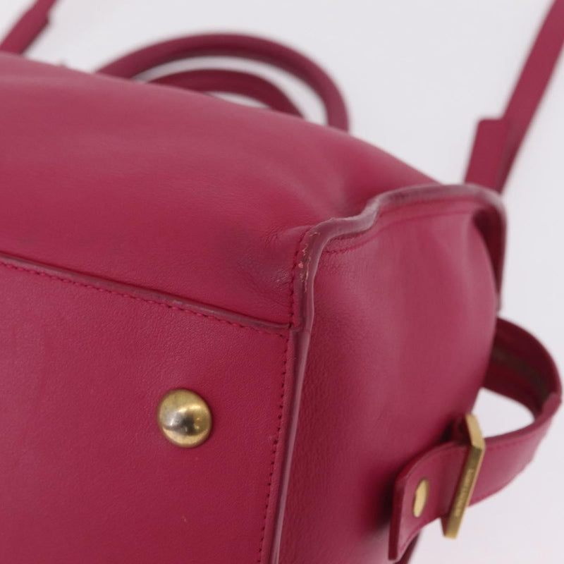 Saint Laurent Classic Y Cabas Leather Pink Bag