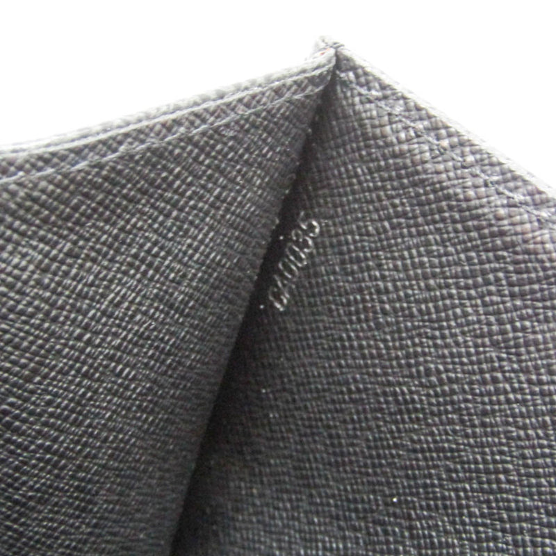 Louis Vuitton Selenga Pochette Taiga Leather Black Bag