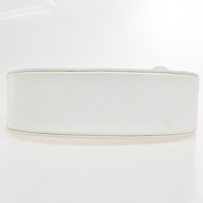 Saint Laurent Vintage Shoulder Bag Leather White