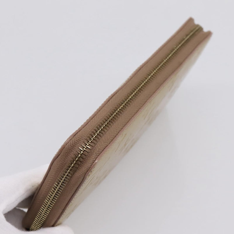 Louis Vuitton Zippy Monogram Vernis Beige Patent_leather Accessory