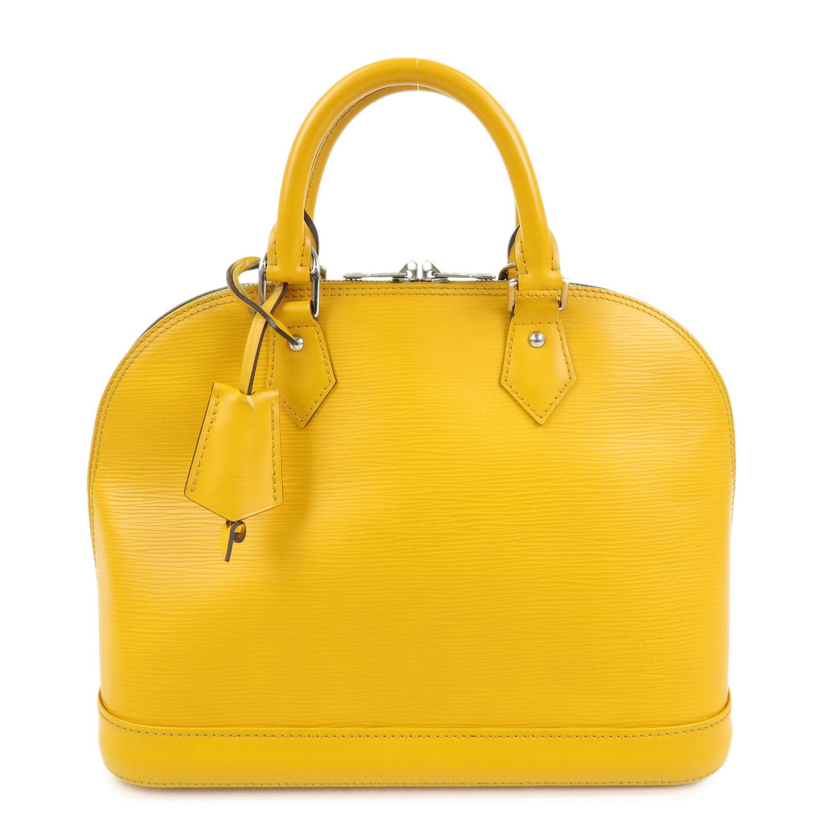 Louis Vuitton Alma Epi Leather Yellow Bag