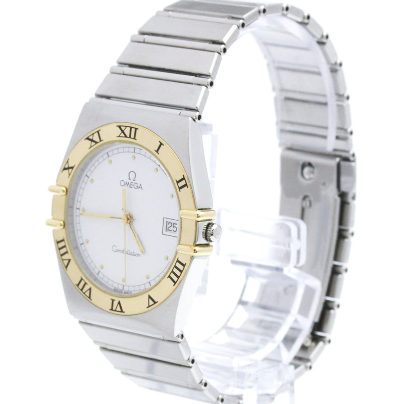 Omega Constellation Quartz Stainless Steel And Yellow Gold Watches