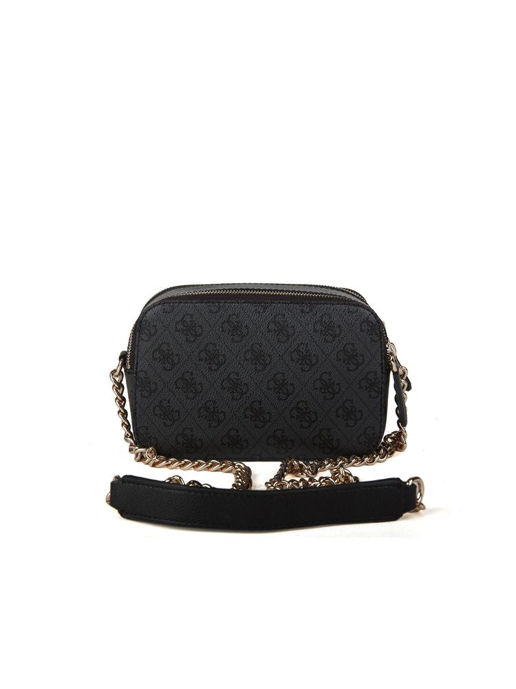 Guess Crossbody Bag — Black Polyurethane