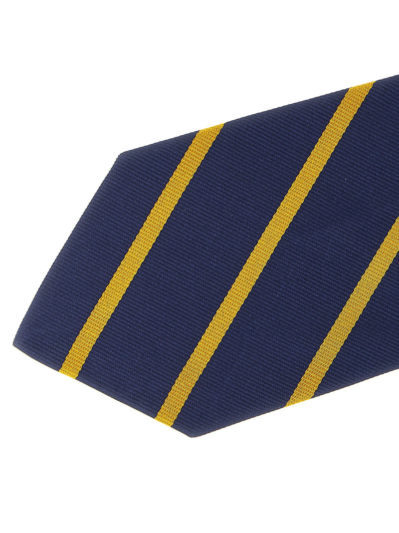 Polo Ralph Lauren Necktie — Navy Pure Repp Silk Neckties