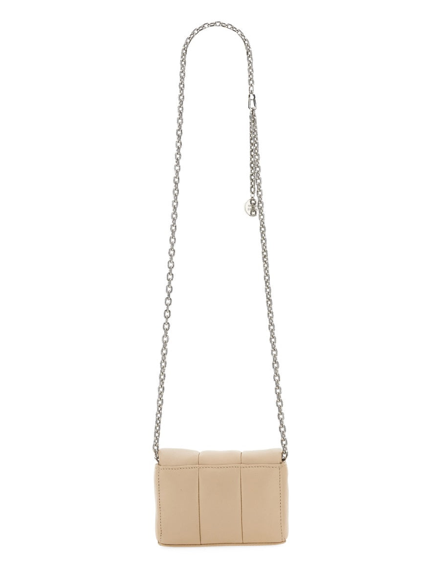 Stand Studio Full-Grain Leather Shoulder Bag — Ivory