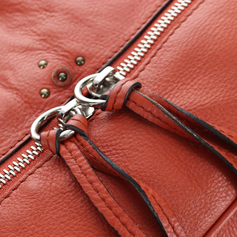 Chloe Paddington Leather Orange Bag