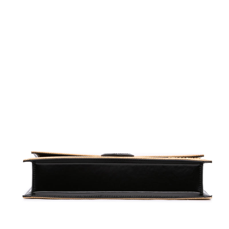 Raffia Le Bambino Long Shoulder Bag - Image 3