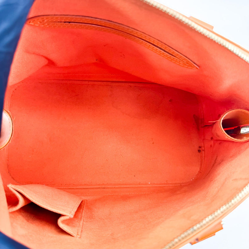 Louis Vuitton Alma Epi Leather Orange Bag