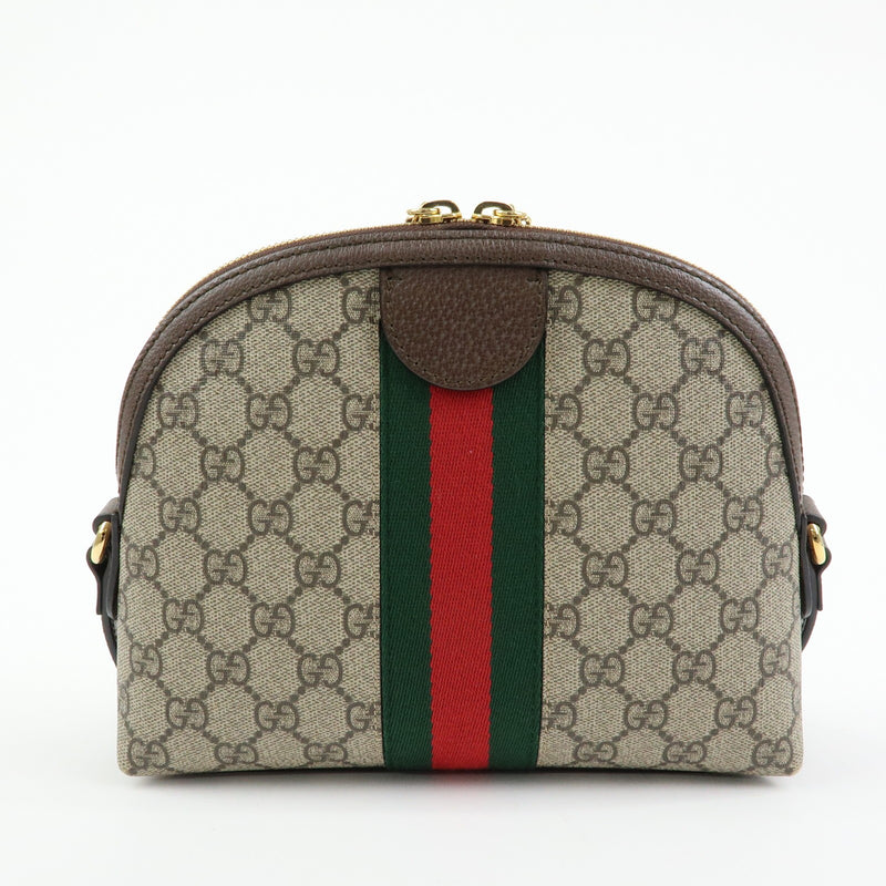 Gucci Ophidia Dome Gg Coated Canvas Beige Bag