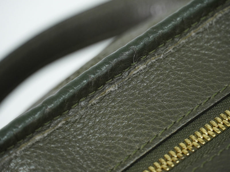 Louis Vuitton Stellar Mahina Leather Khaki Bag
