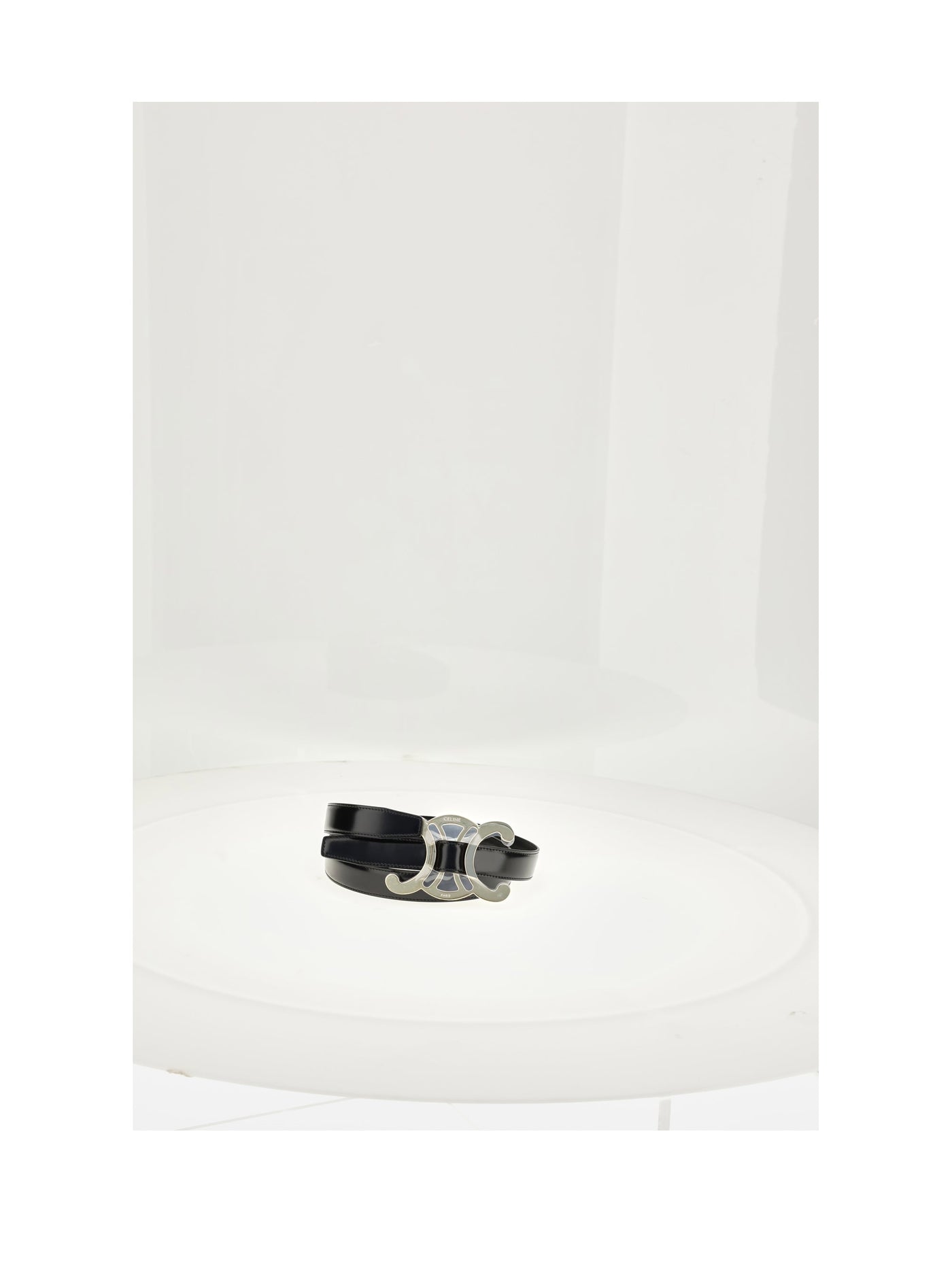 Celine Calf Leather Belt — Black