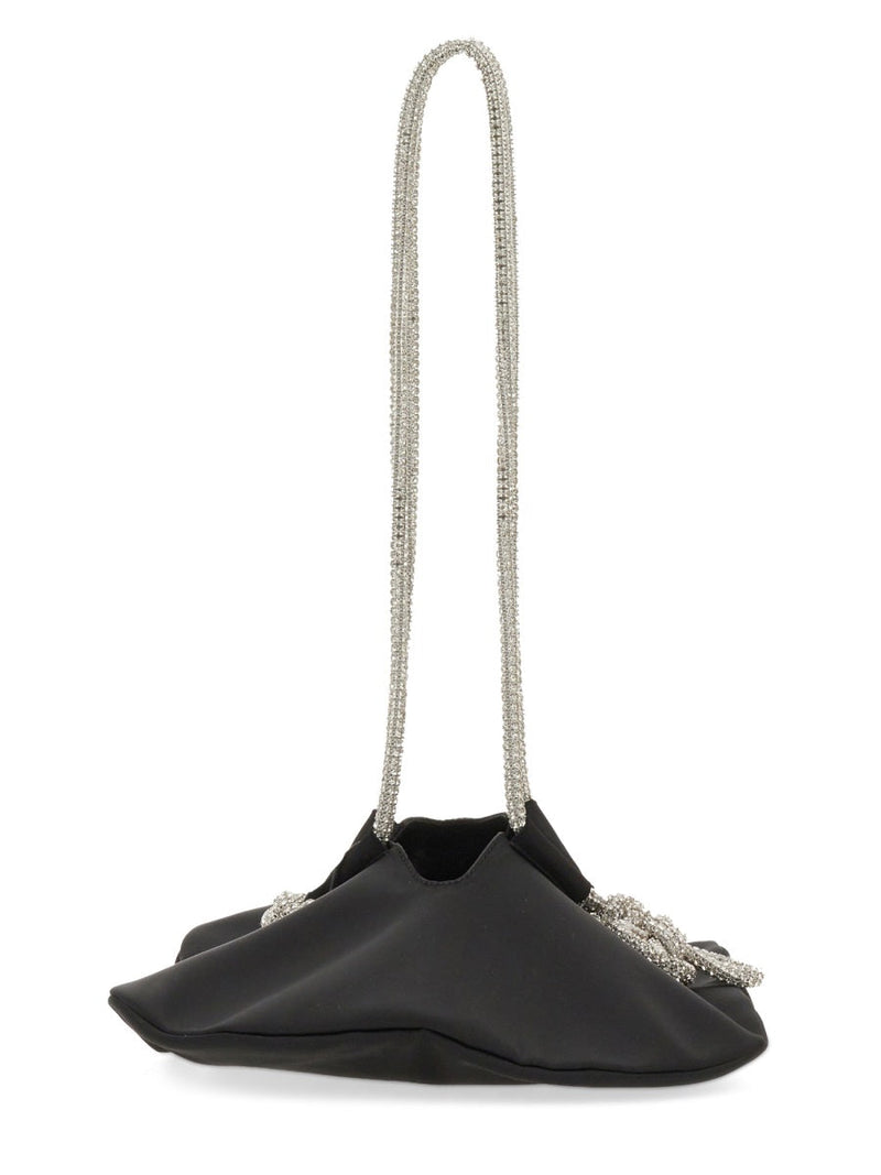 Kara Ufo Shoulder Bag — Black Polyester