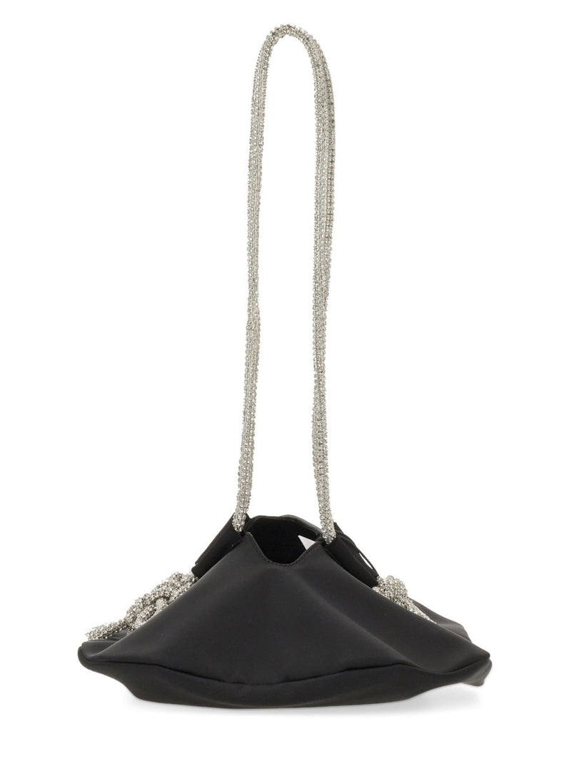 Kara Ufo Shoulder Bag — Black Polyester