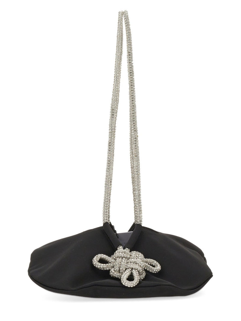 Kara Ufo Shoulder Bag — Black Polyester