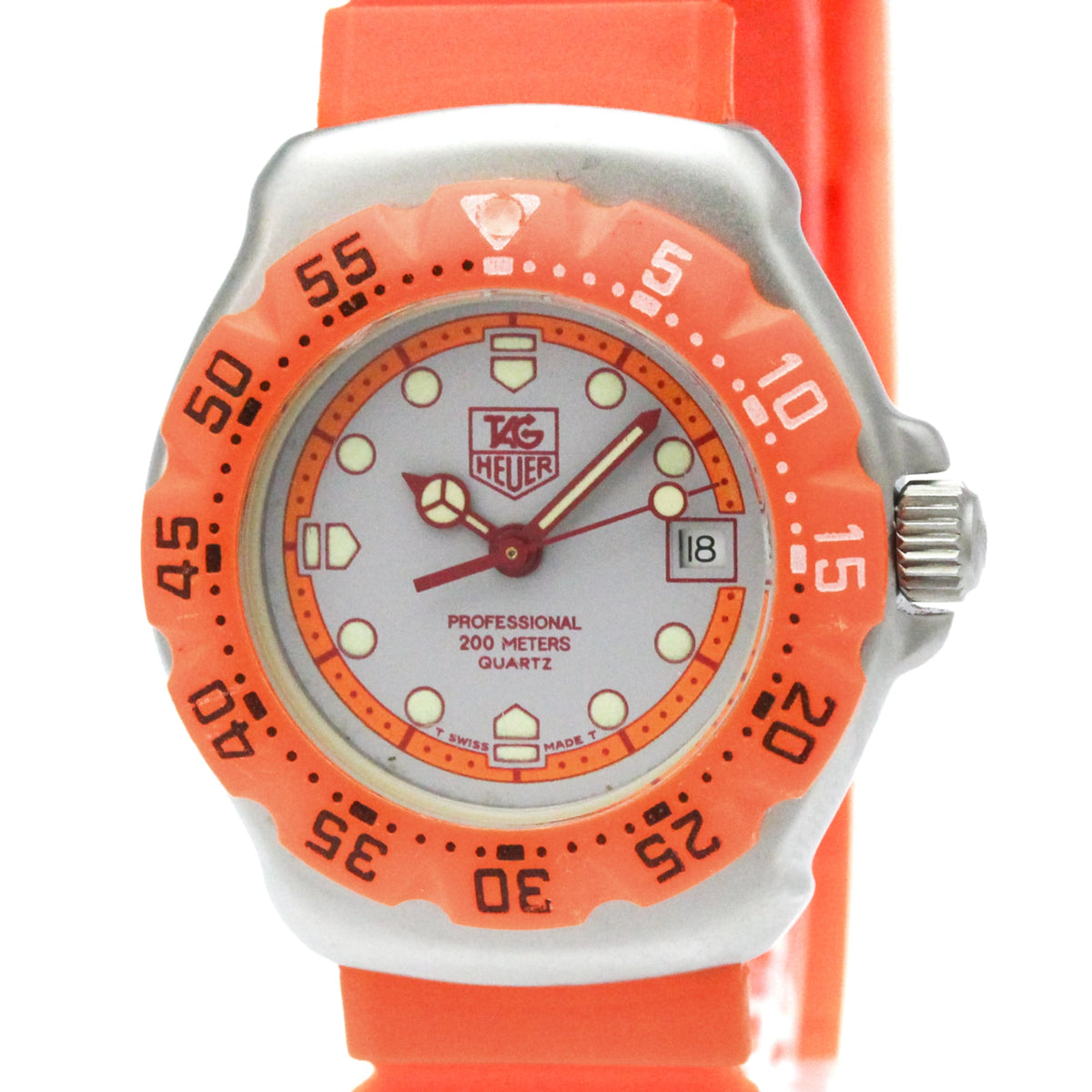 Tag Heuer Formula 1 Lady Stainless Steel And Rubber Watches