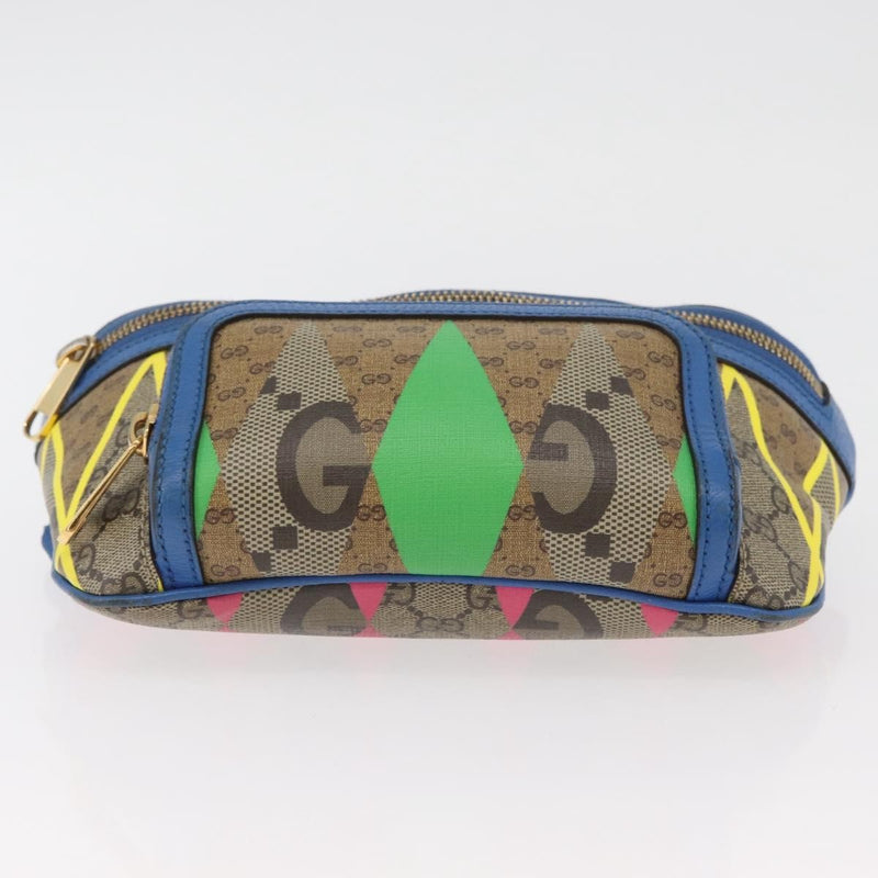 Gucci Gg Rhombus Cuir Multicolour Canvas Bag