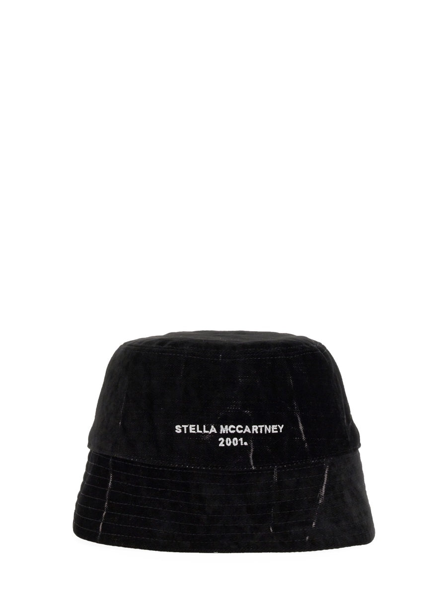Stella Mccartney 900453_wp01151000 Bucket Hat — Black Cotton
