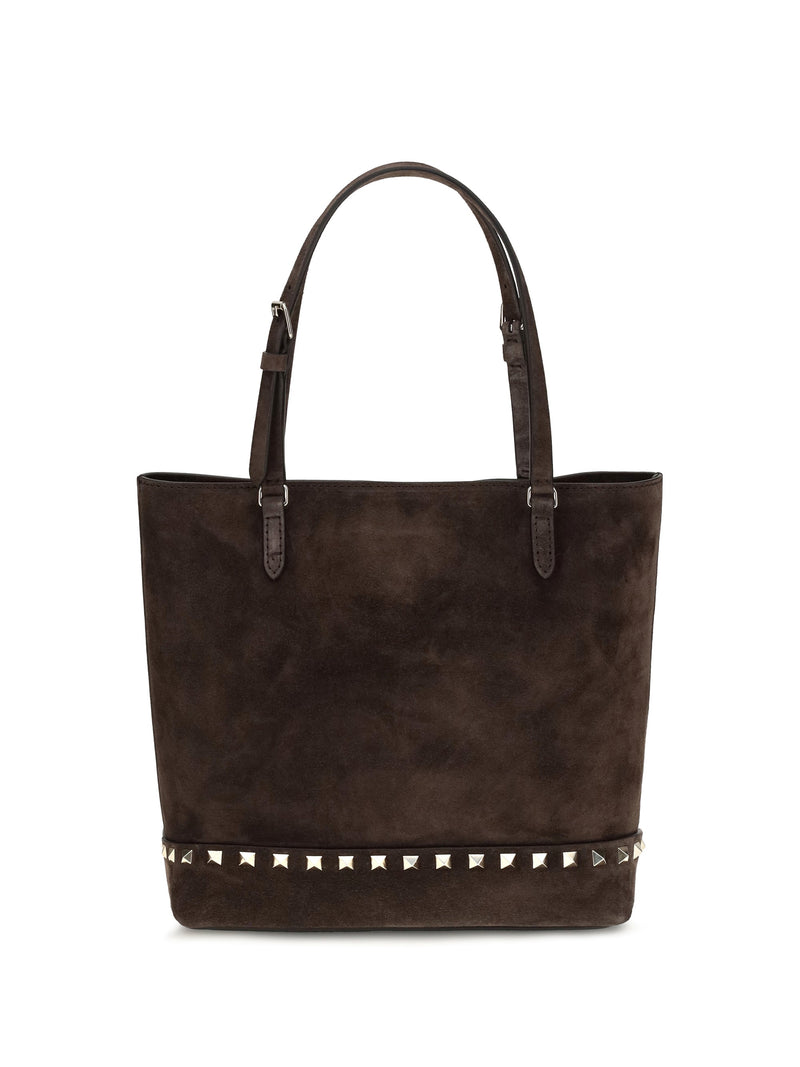 Valentino Garavani Tote Bag — Brown Calf Leather