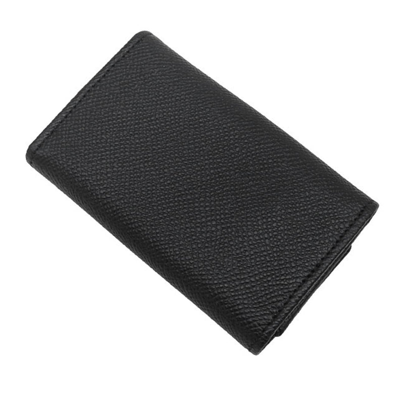 Grained Calfskin Logo Clip Key Case - Image 2