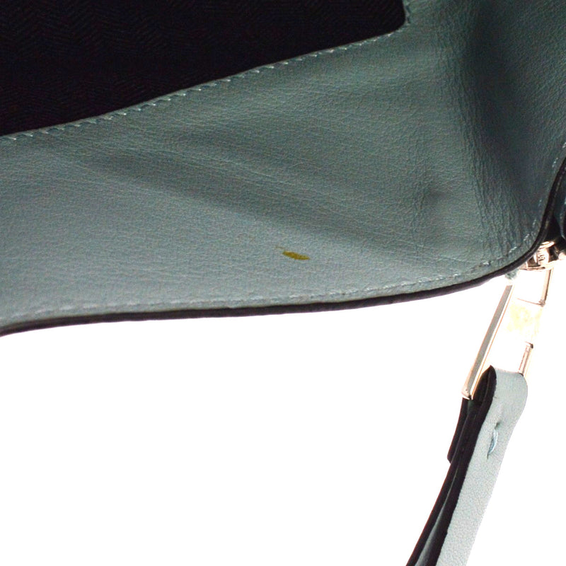 Loewe Hammock Leather Blue Bag