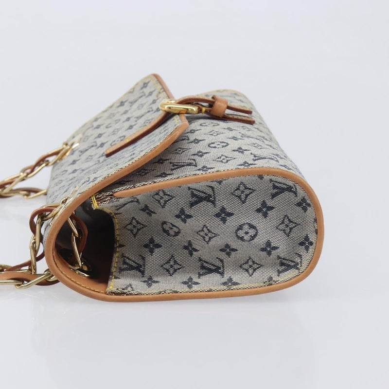 Louis Vuitton Camille Mini Lin Blue Canvas Bag