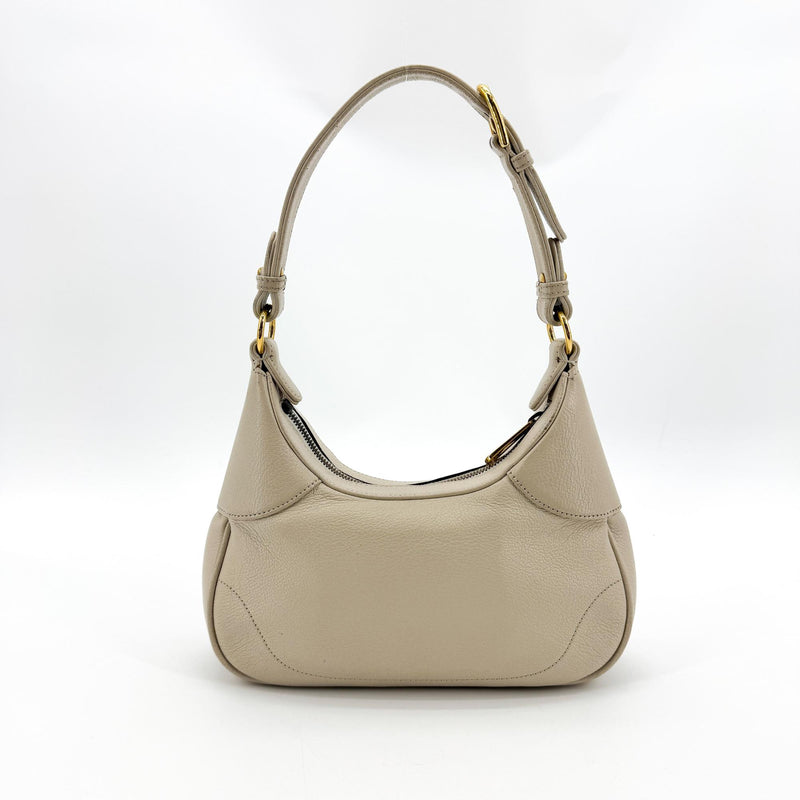 Gucci Aphrodite Leather Beige Bag