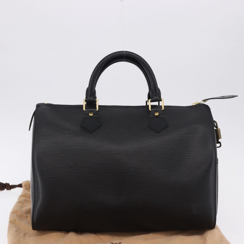 Louis Vuitton Speedy Epi Leather Black Bag