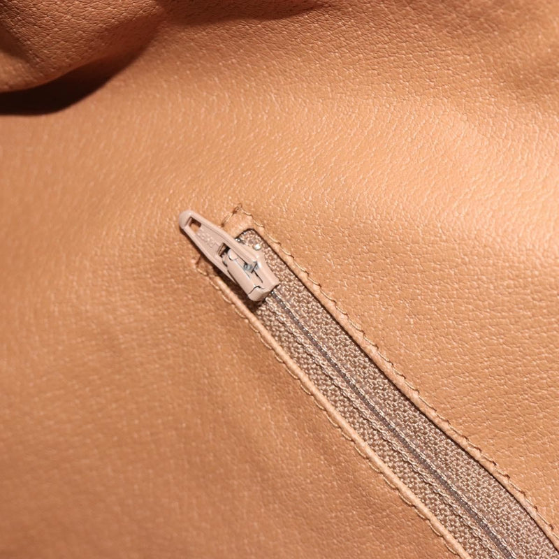Celine Boston C Macadam Canvas Brown Bag