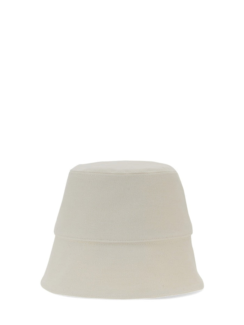 Stella Mccartney 900453_wp01651830 Logo Cotton Bucket Hat — White