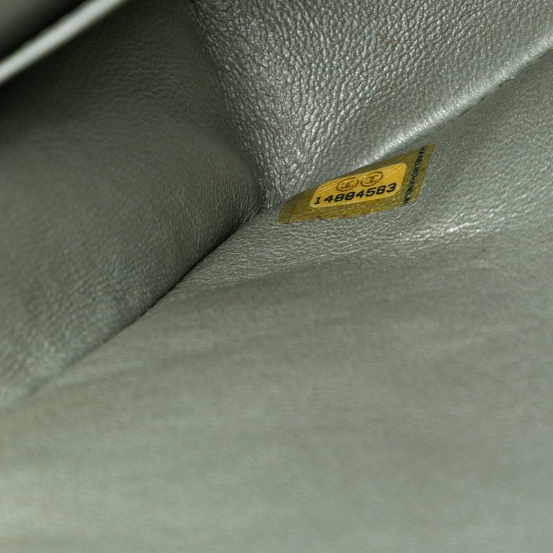 Medium Classic Metallic Lambskin Double Flap - Image 6