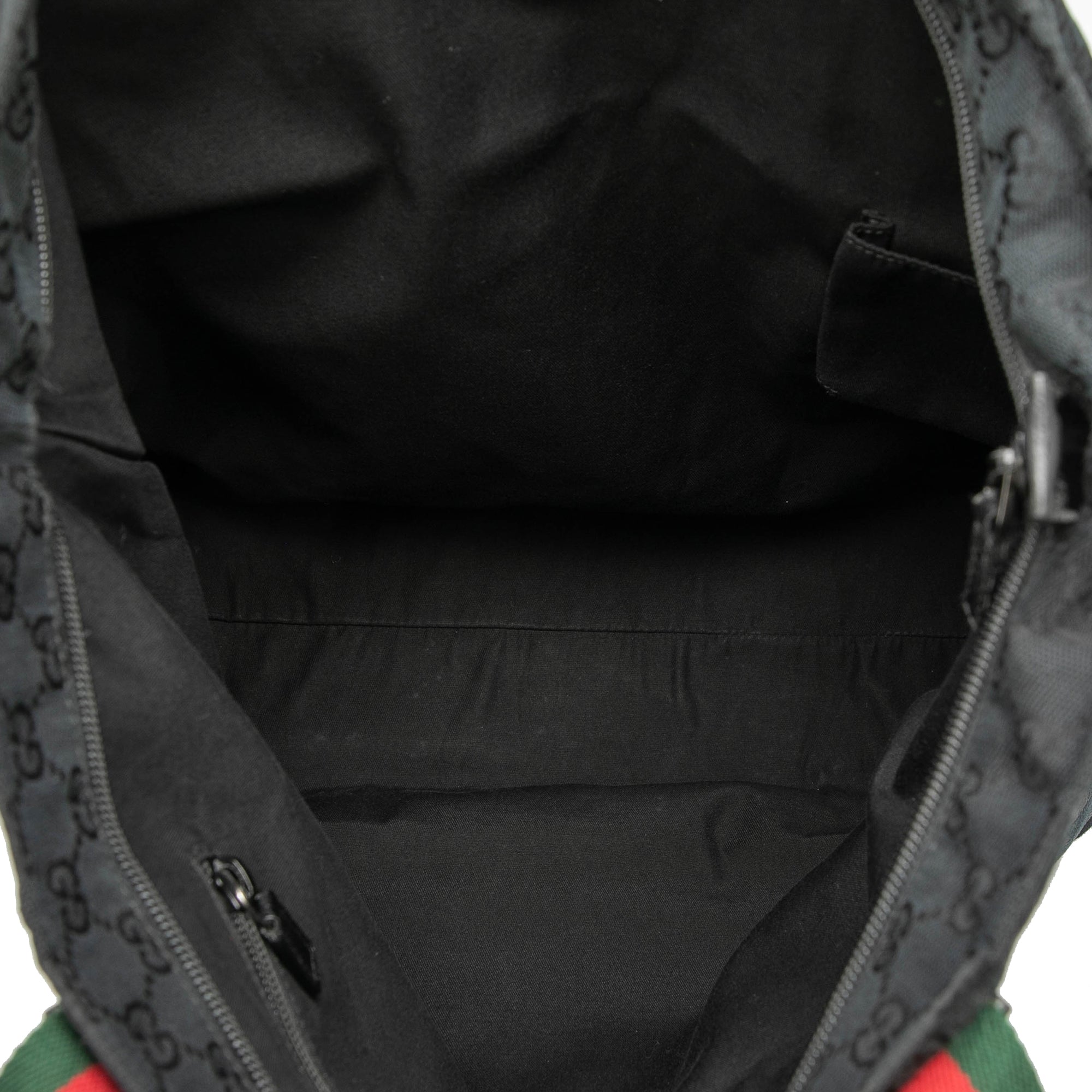 GG Canvas Web Vertical Tote - Image 4