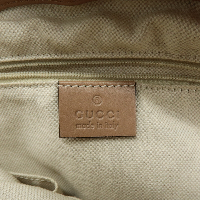 Gucci Sukey Diamante Canvas With Leather Beige Bag