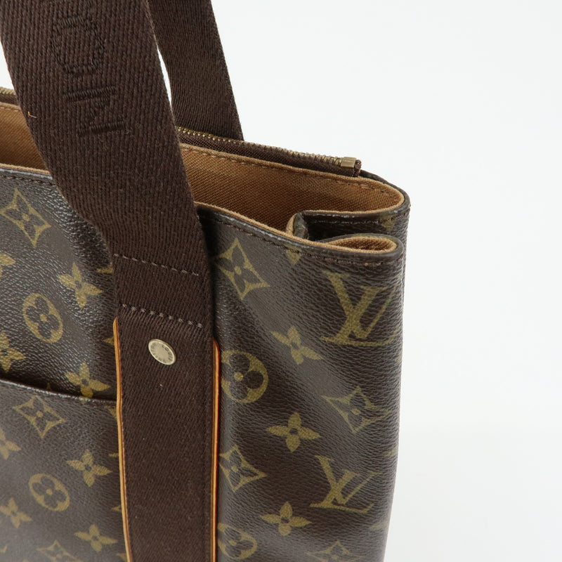 Louis Vuitton Cabas Beaubourg Monogram Canvas Brown Bag