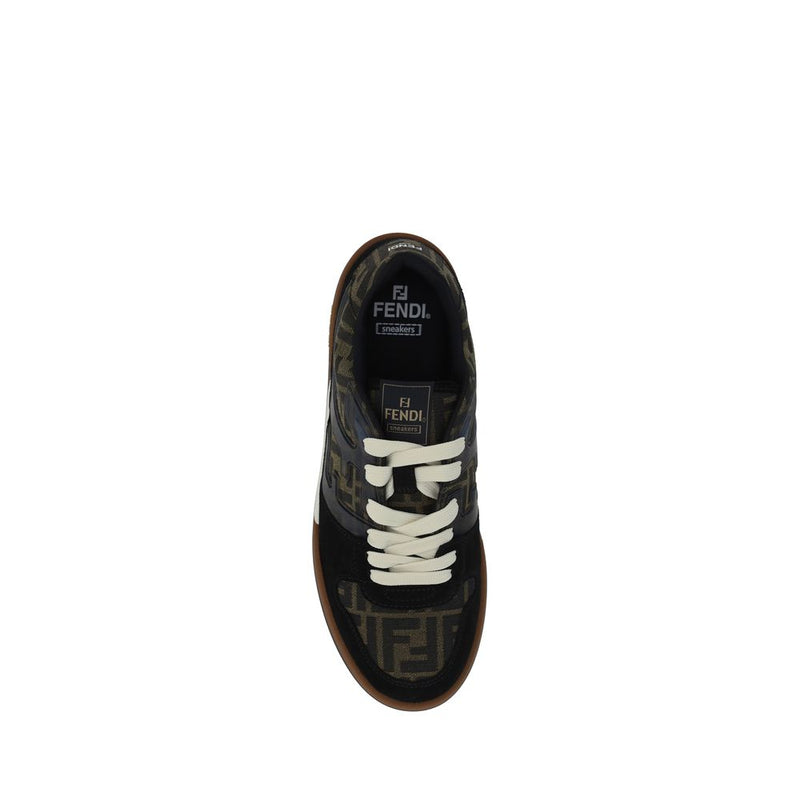 Multicolor Calf Leather Bos Taurus Low Top Sneakers